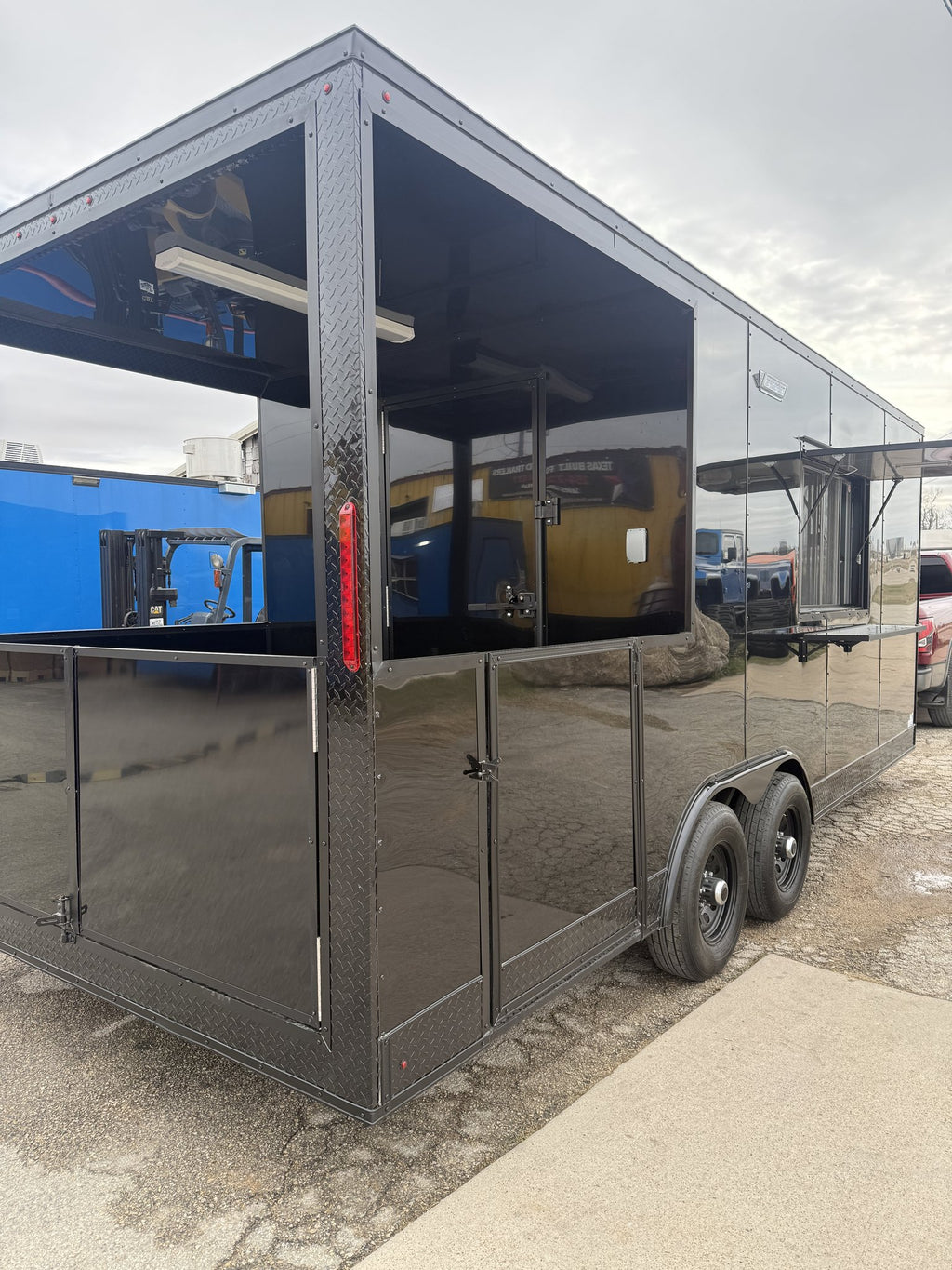 20 Ft Porch Food Trailer