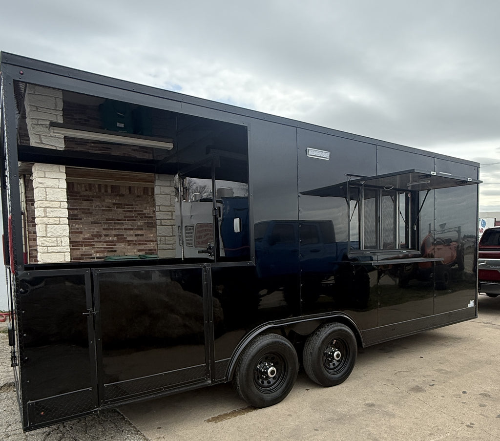 20 Ft Porch Food Trailer