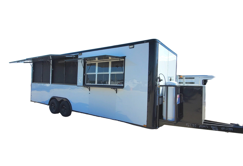 24 FT Porch Concession Trailer