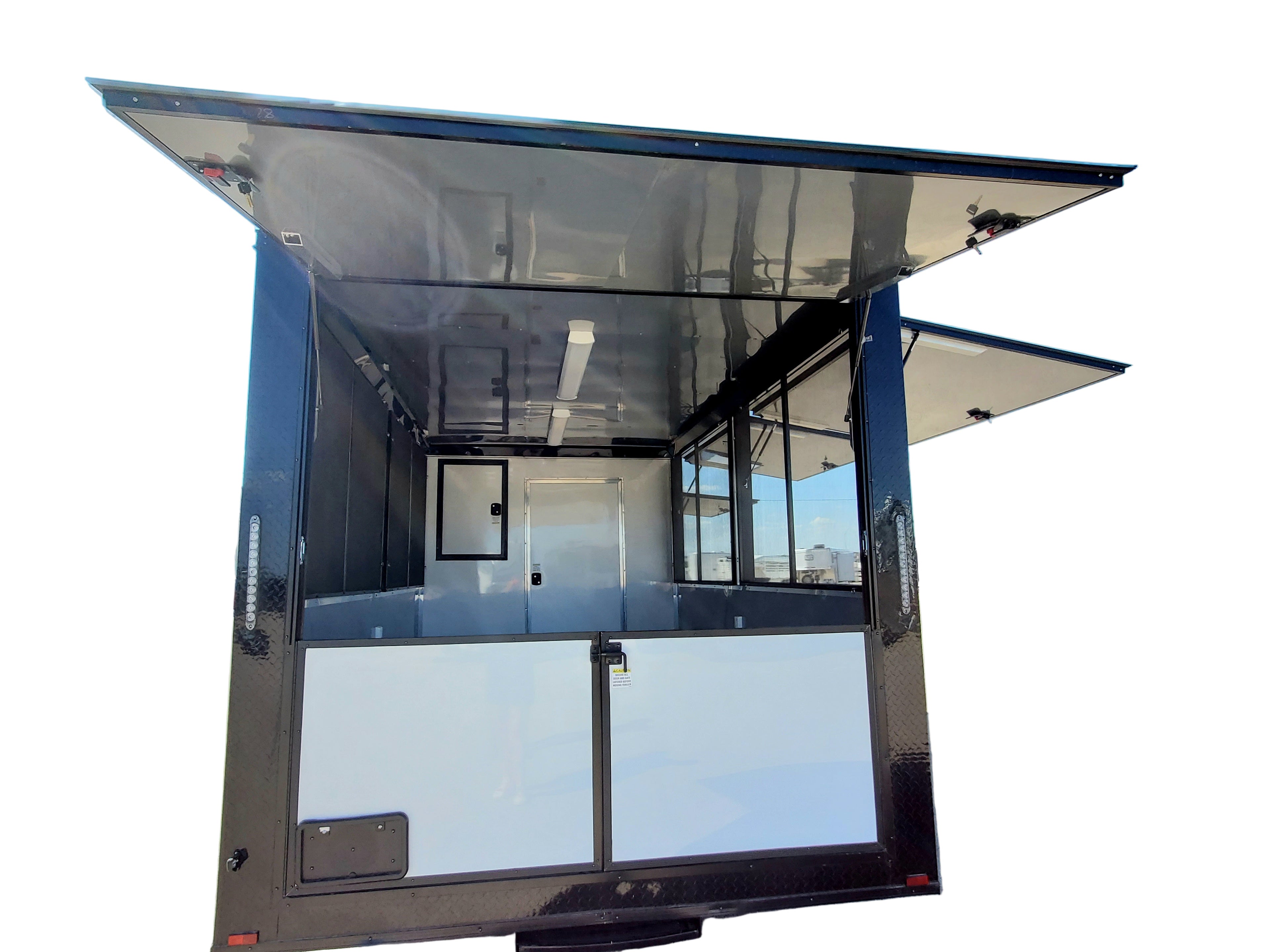24 FT Porch Concession Trailer