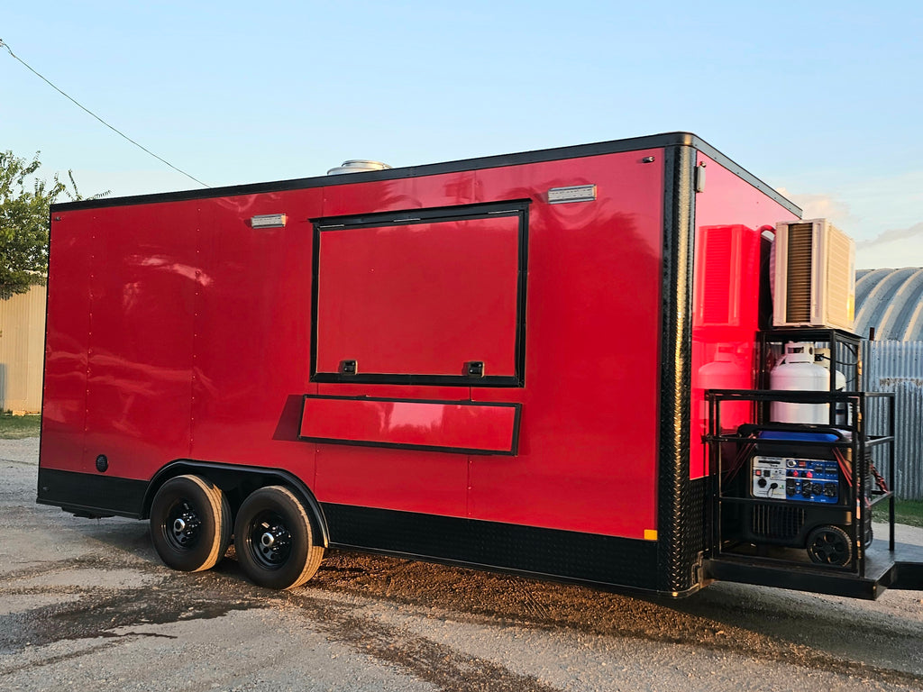 18 Ft Cooking- Fryer Trailer