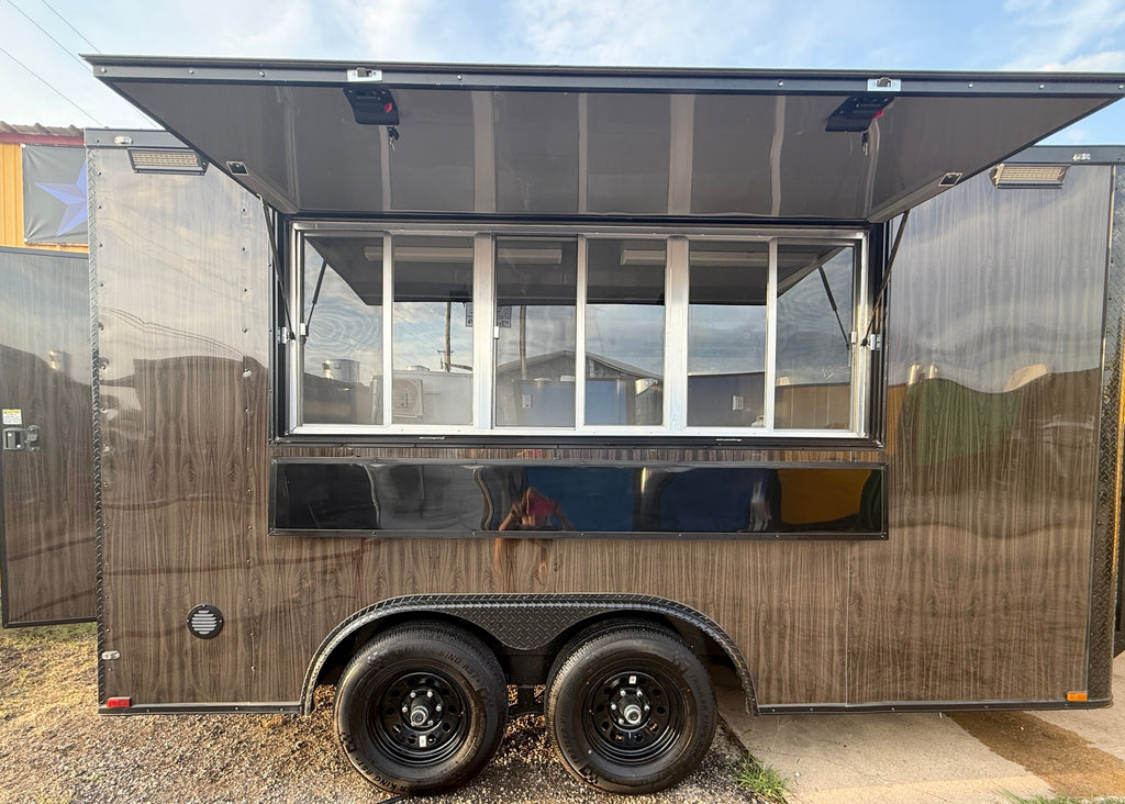 14 FT Espresso Ready Trailer