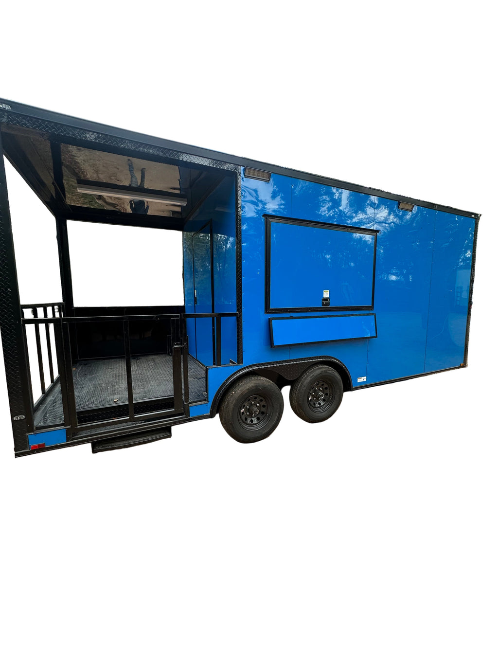 20 FT Blue Porch Trailer