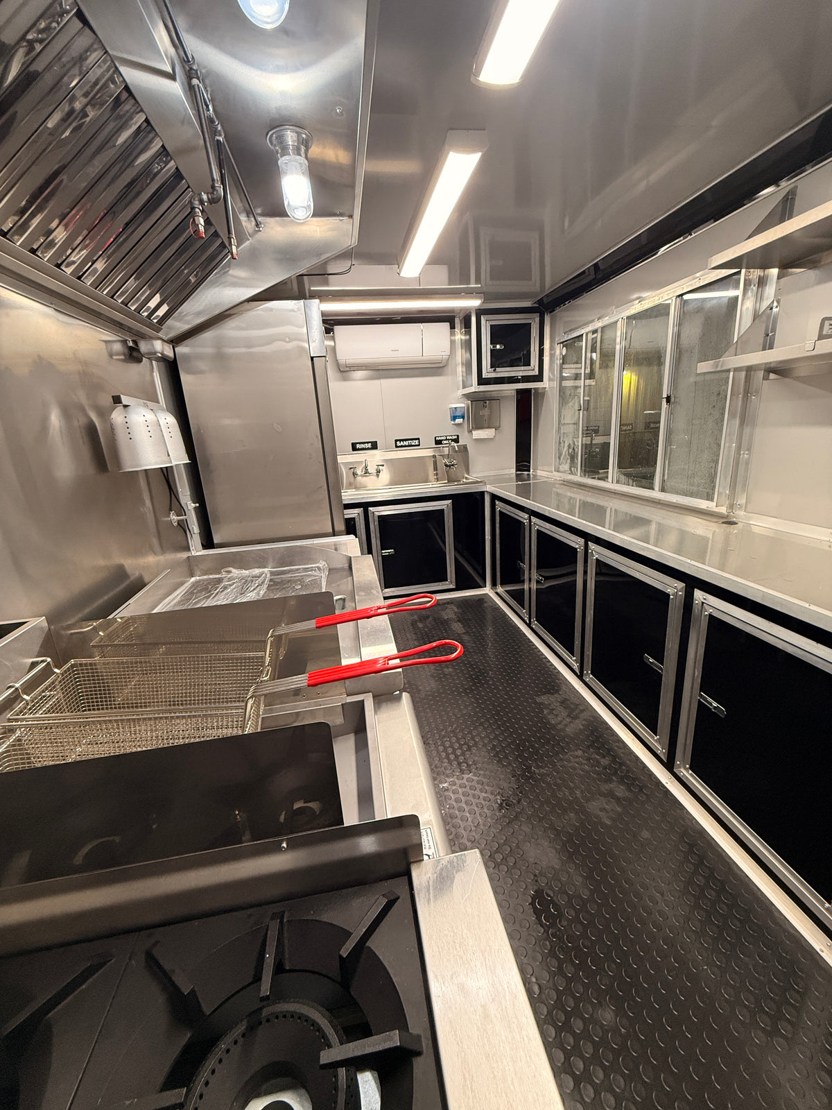 14 FT Yellow Food Trailer