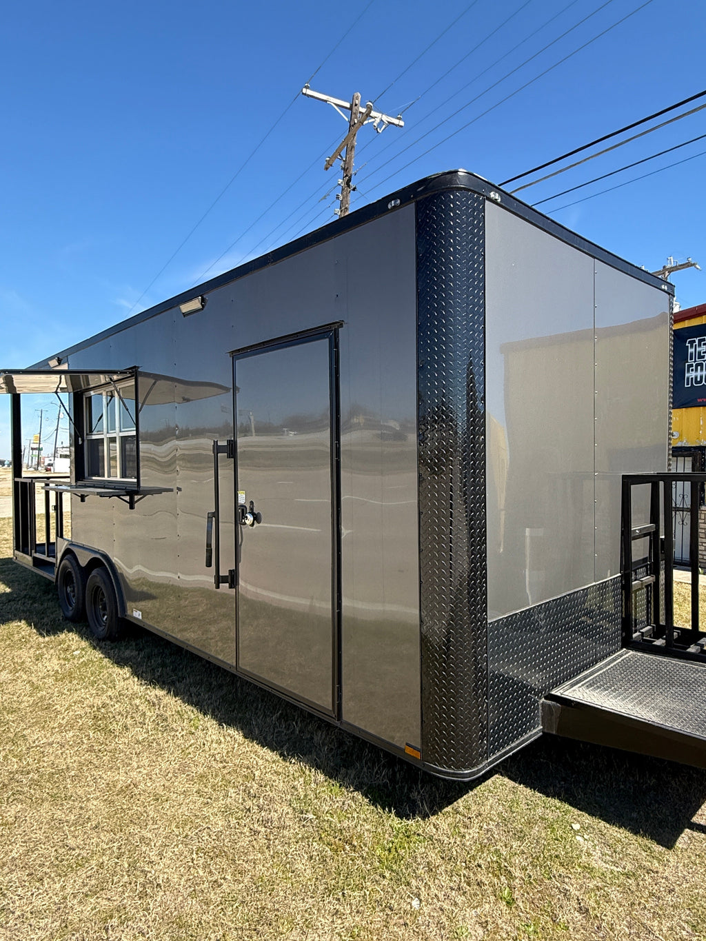 24 FT Concession Porch Trailer