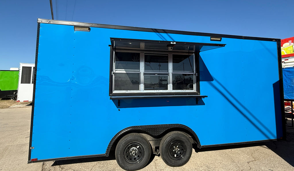 18 FT BBQ Trailer