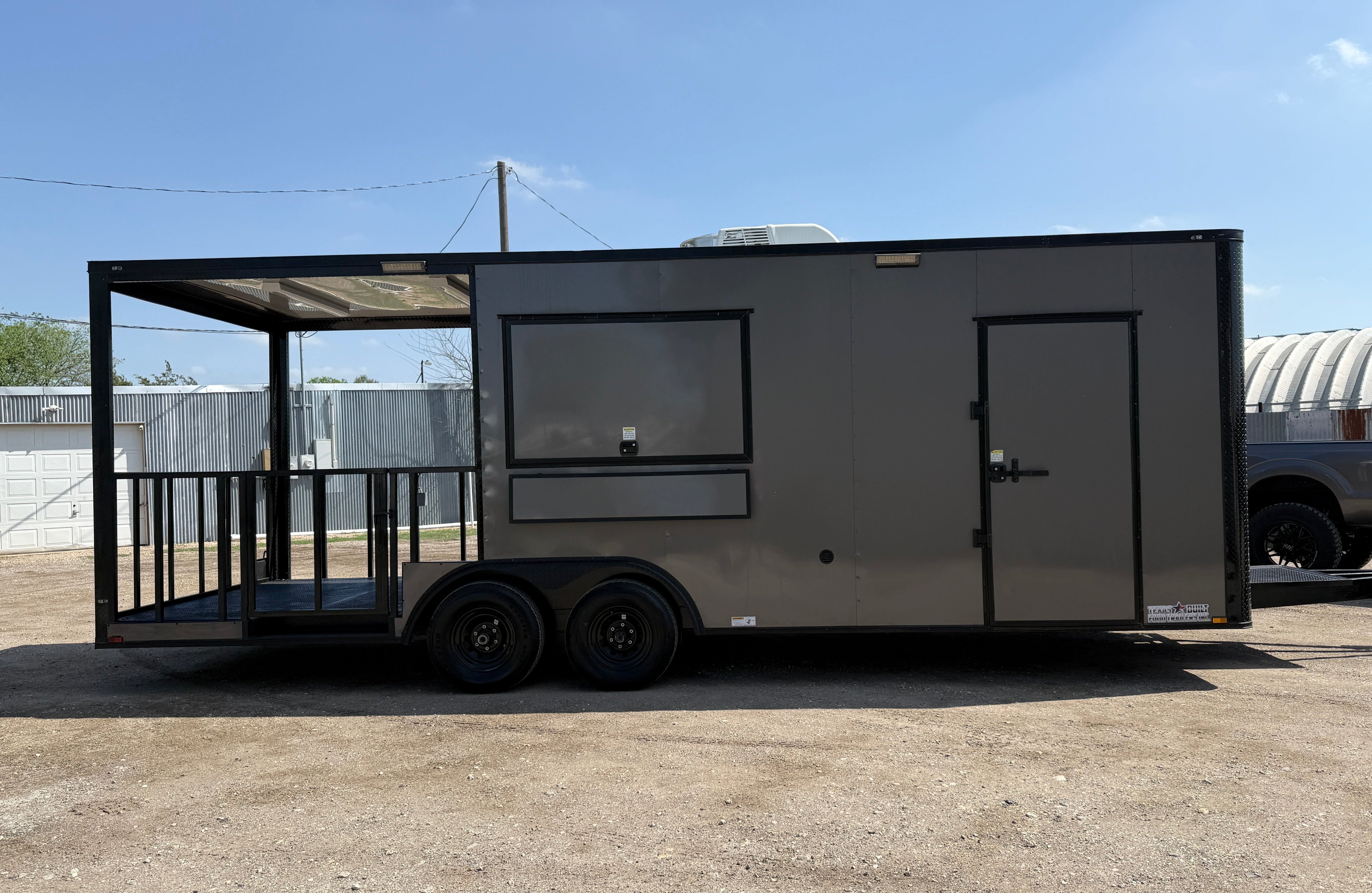 24 FT Concession Porch Trailer