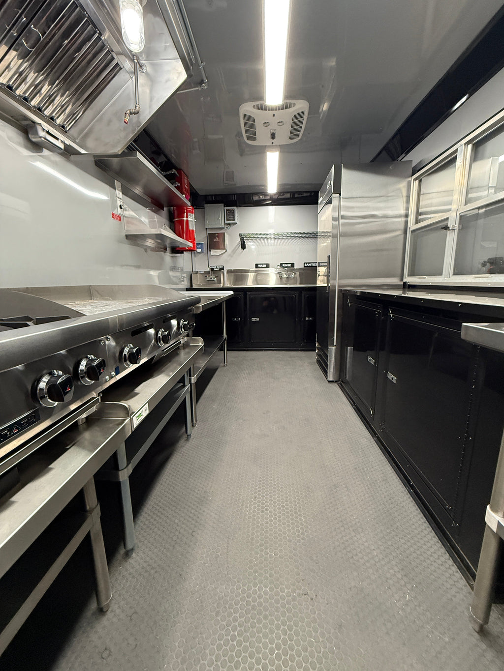16 FT Blackout Mobile Kitchen Trailer