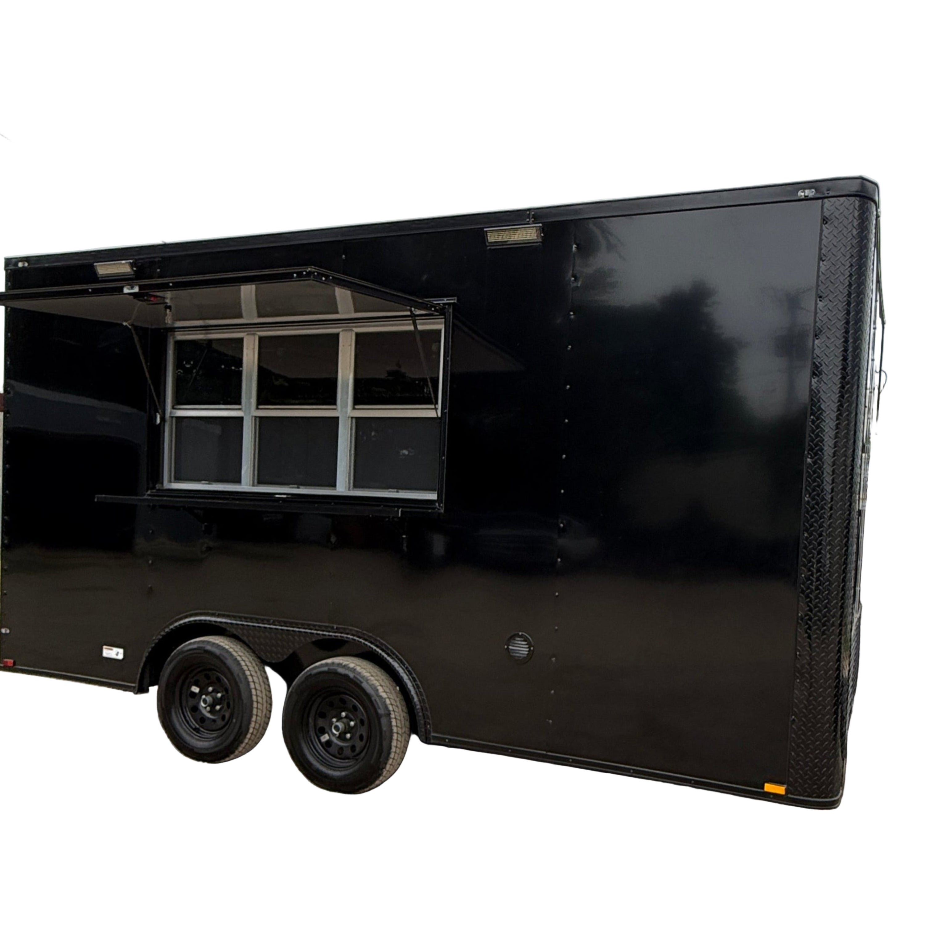 16 FT Blackout Mobile Kitchen Trailer