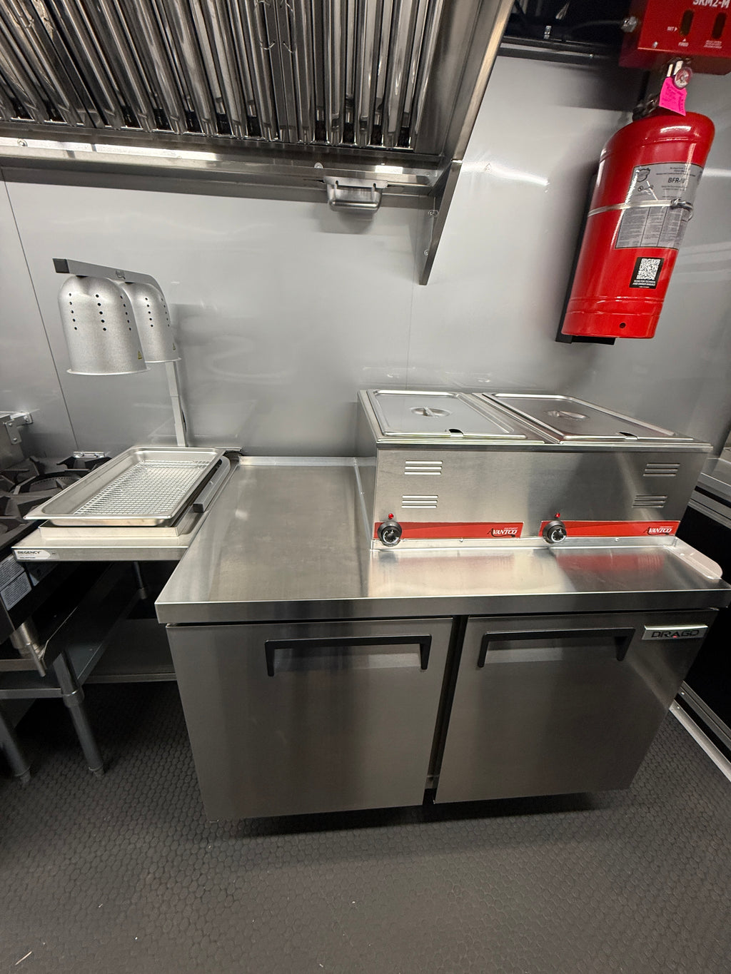 18 Ft Cooking- Fryer Trailer