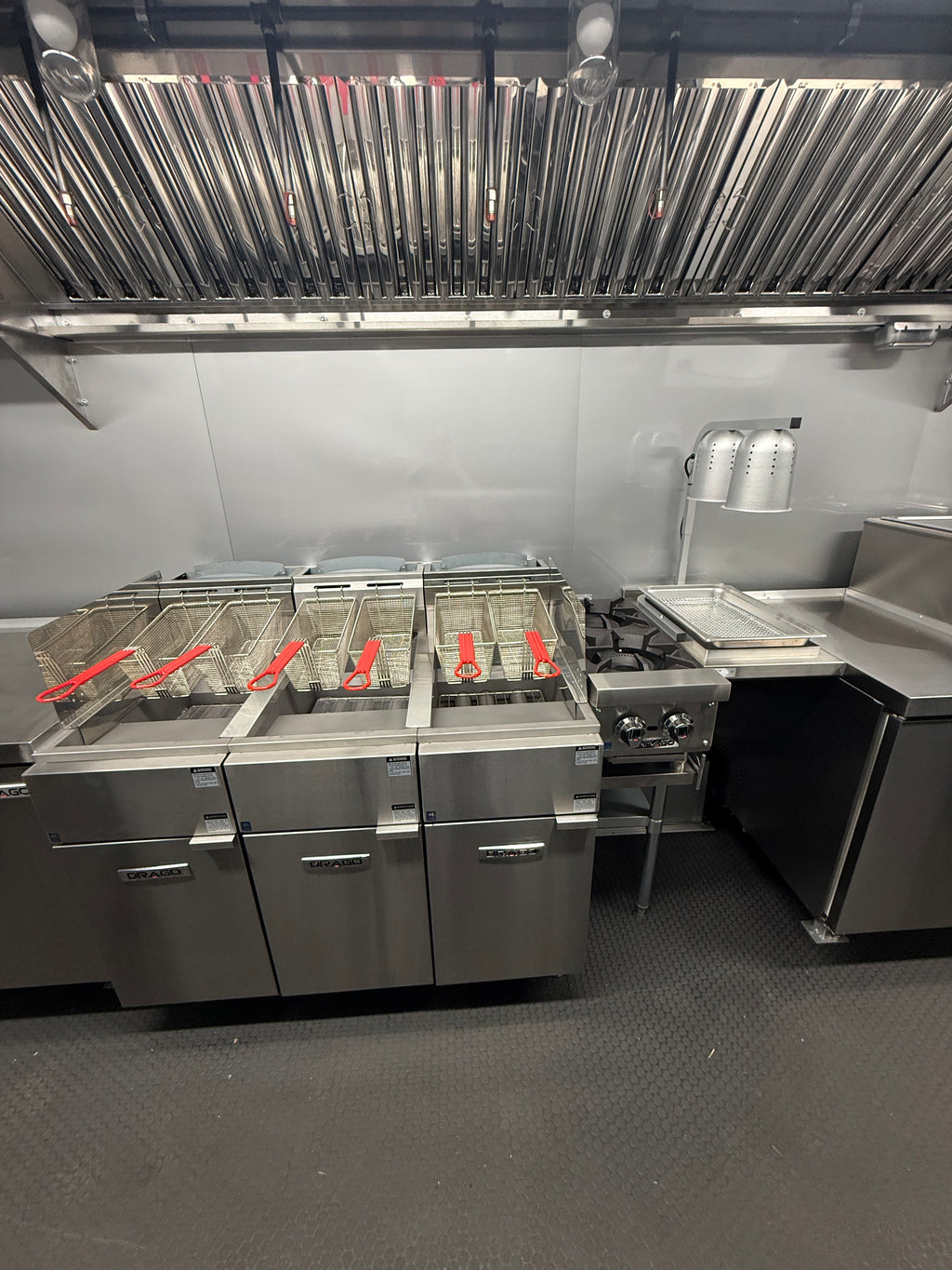 18 Ft Cooking- Fryer Trailer