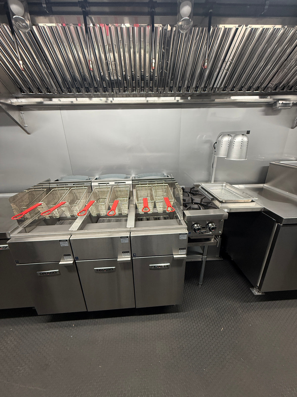 18 Ft Cooking- Fryer Trailer