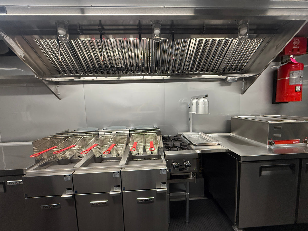 18 Ft Cooking- Fryer Trailer