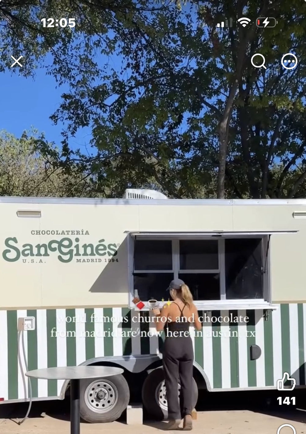 San Ginés Chocolate Churro